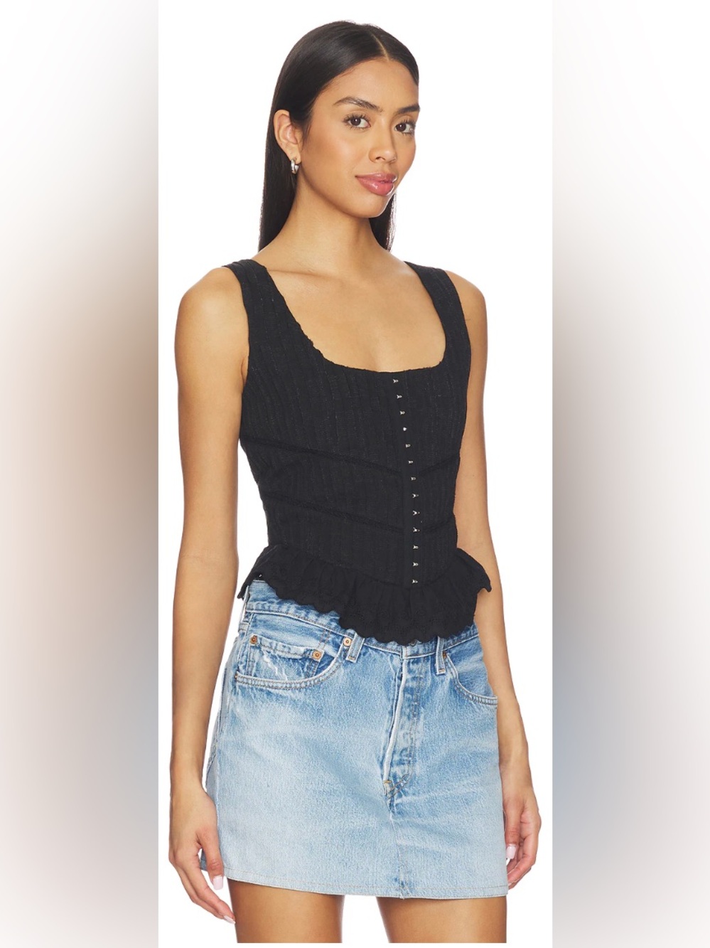 NWT! Heartloom Christine Top/ Black/ Medium - Picture 4 of 8